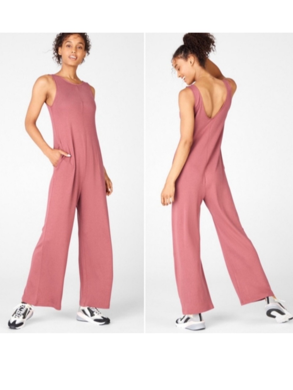 Fabletics Grace Relaxed Wide Leg Jumpsuit